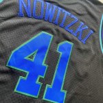 NBA 41 Nowitzki Mavericks 1998-99 Maillot noir